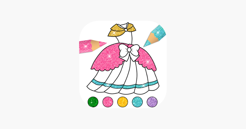 Dress up Coloring Book 2+ Game Cover