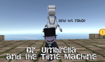 Dr. Umbrella (and his robot) in the Time Machine Image