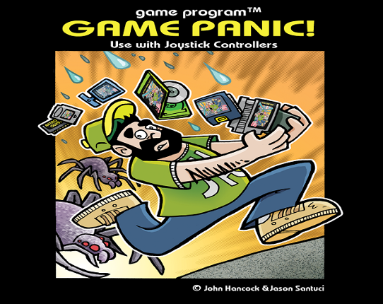 Game Panic for the Atari 2600 Game Cover