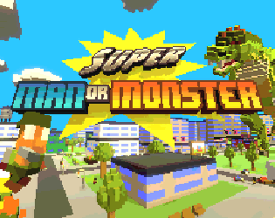 Super Man Or Monster Game Cover