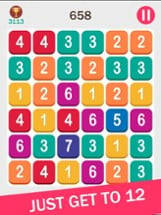 Get to 12 - Simple Puzzle Game Image