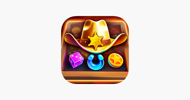 Jewels of the Wild West Match3 Game Cover