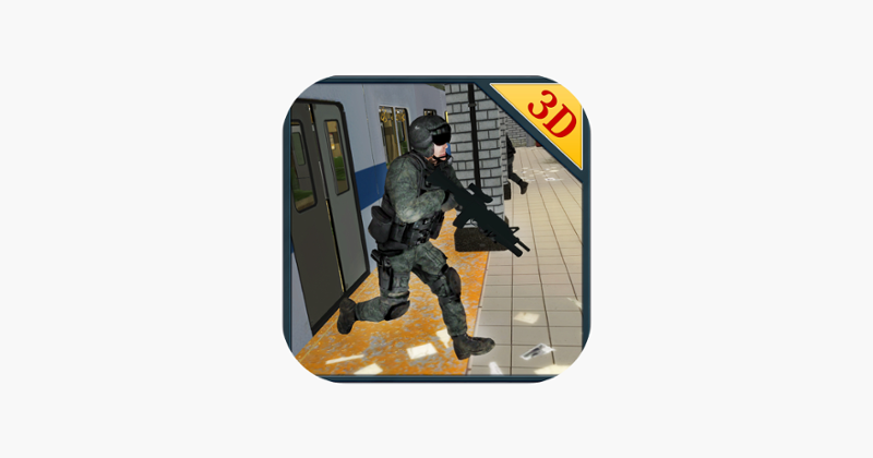 3D Subway Terrorist Attack &amp; Army Shooter Games Game Cover