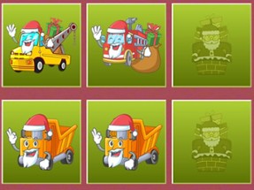 Christmas Trucks Memory Image