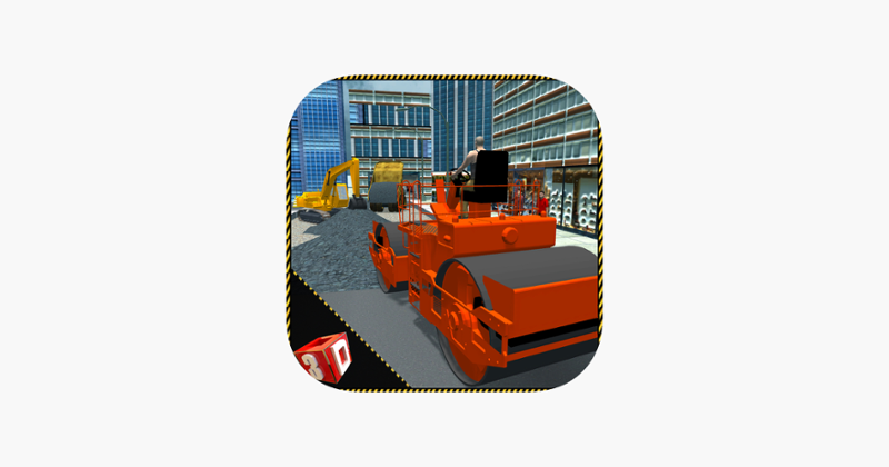 Road Construction Simulator &amp; Excavator Drive Sim Game Cover