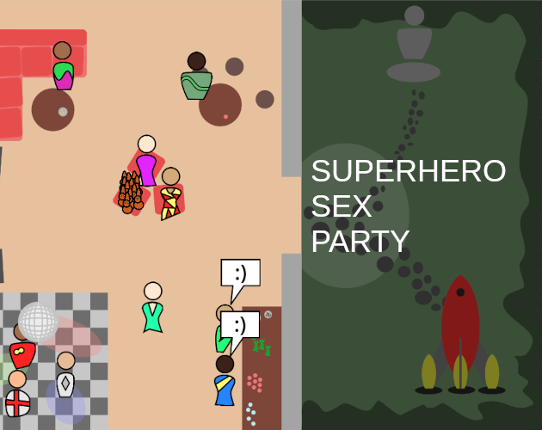 Superhero Sex Party Game Cover