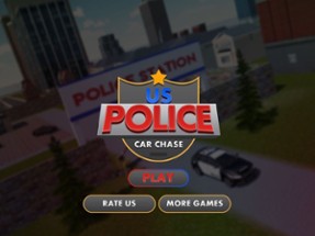 US Cop Car Chase Image