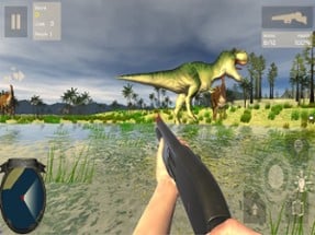 Dinosaur Hunting Patrol 3D Image