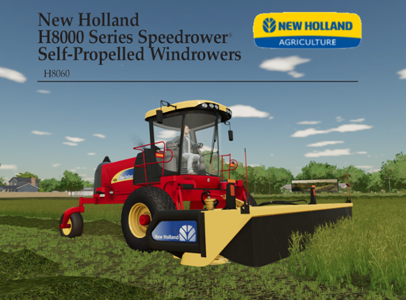 FS22 - New Holland H8060 Speedrower Game Cover