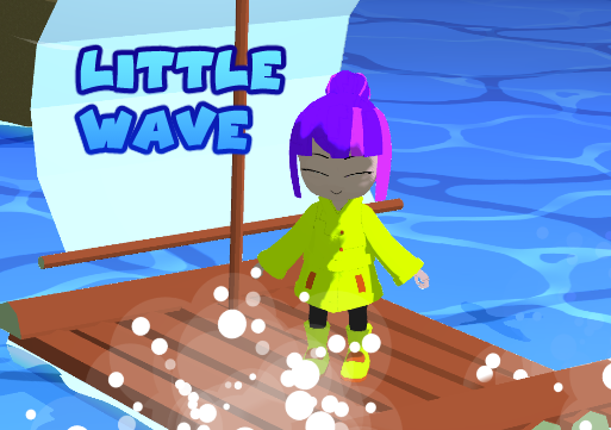 LittleWave 3D survival boat game Game Cover