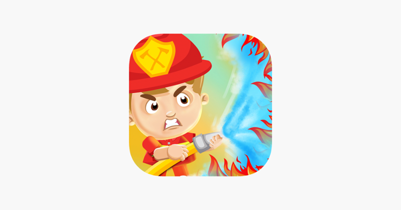 Little Fireman Rescue Game Cover