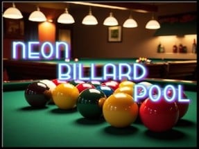 Neon Billard Pool Image