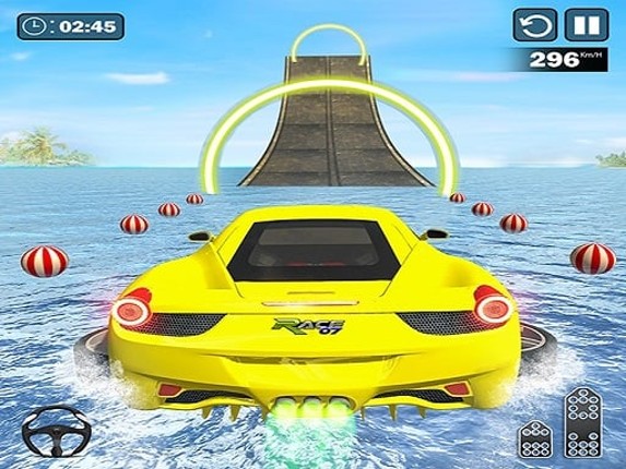 Water Surfing Car Stunt Games Car Driving Games Game Cover