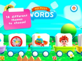 My First Words - Early english spelling and puzzle game with flash cards for preschool babies by Play Toddlers Image