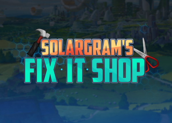 SolarGram's Fix It Shop Game Cover