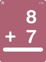 Big Math Flash Cards Image