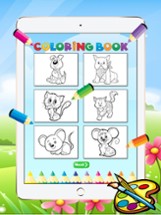 Dog &amp; Cat Coloring Book - All In 1 Drawing Paint And Color Games for Kid Image