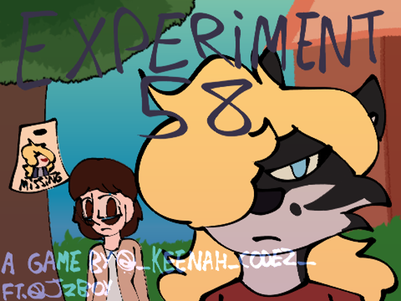 Experiment 58 Game Cover