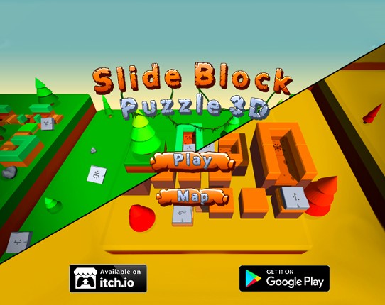 Slide Block Puzzle 3D Game Cover
