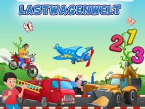 Learn German for Kids- First Words Trucks World Image