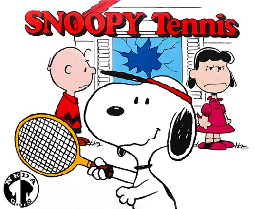 Snoopy Tenis Game Cover