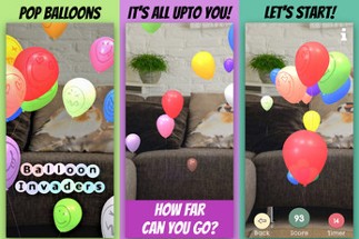 Balloon Invaders AR - Pop Balloons In Your Room Image