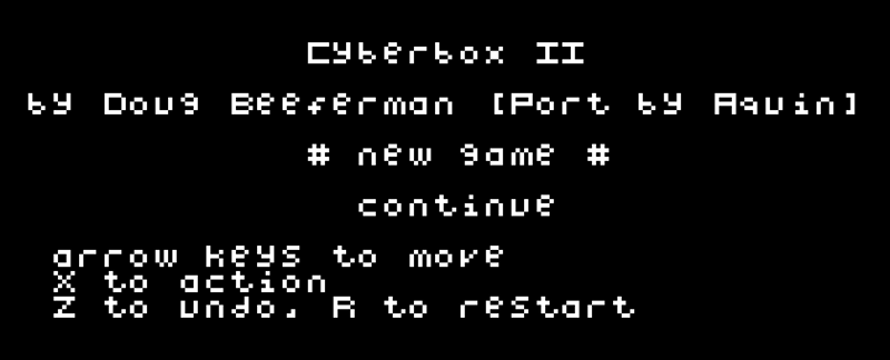 Cyberbox II (Puzzlescript port) Game Cover