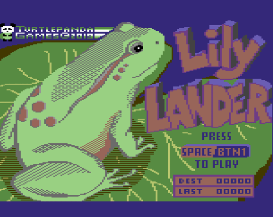 Lily Lander C64 Game Cover