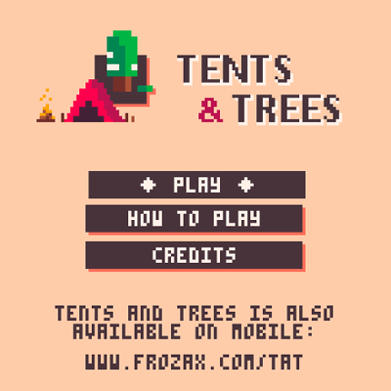 Tents and Trees 8-bit Game Cover