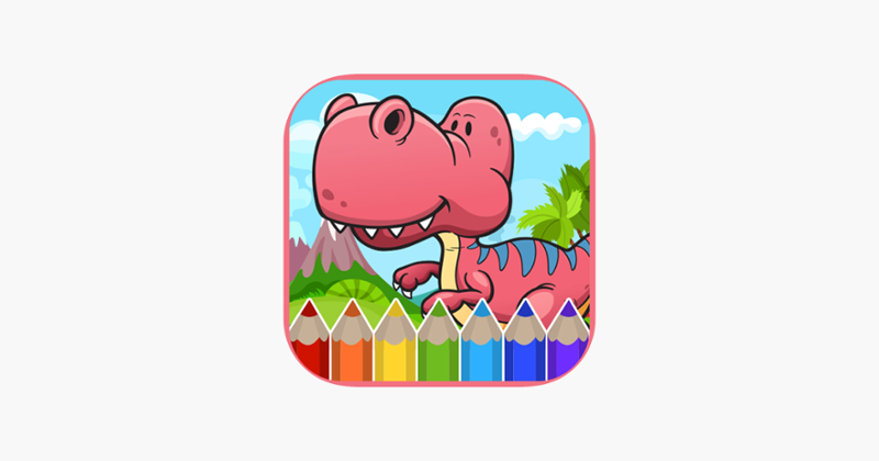 Dinosaurs Coloring Book - Painting Game for Kids Game Cover