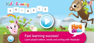 Kids learn ANIMAL WORDS Image