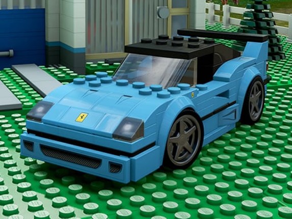 Lego Cars Jigsaw Game Cover