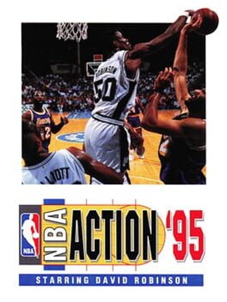 NBA Action '95 starring David Robinson Game Cover