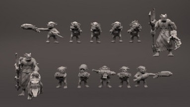 Orc Troops: Goblins with Caretaker Image