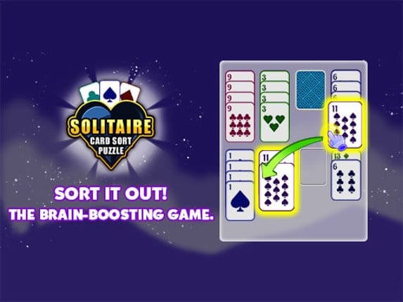 Solitaire Card Sort Puzzle Game Cover