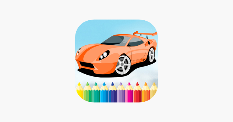 Sports Car Racing Coloring Book - Drawing and Painting Vehicles Game HD, All In 1 Series Free For Kid Game Cover