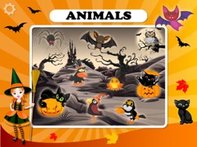 Abby Monkey® Halloween Animals Shape Puzzle for Toddlers and Preschool Explorers Image