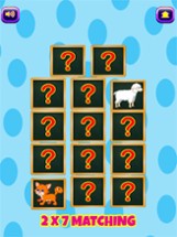 Animal Memory Game - Fun Match Cards For Kids Image