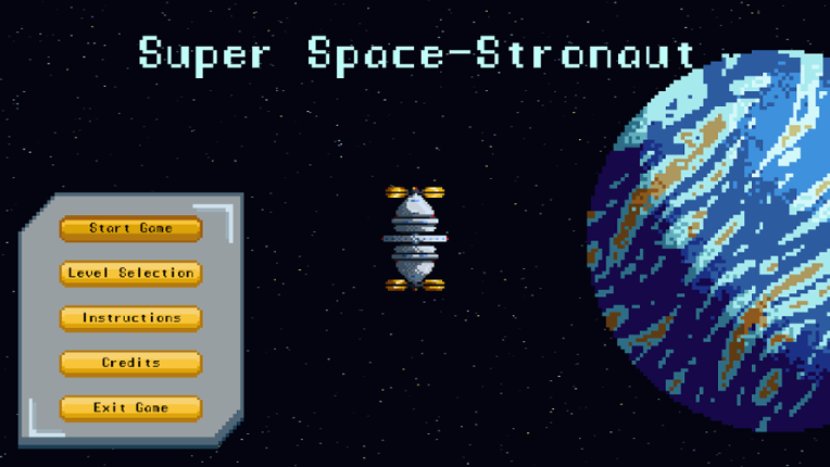 Super Space-Stronaut Game Cover