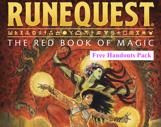 The Red Book of Magic Game Cover
