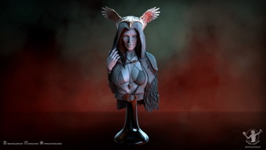 Ritual Casting December 2022 Cultist Exclusive - The Morrigan Bust Image