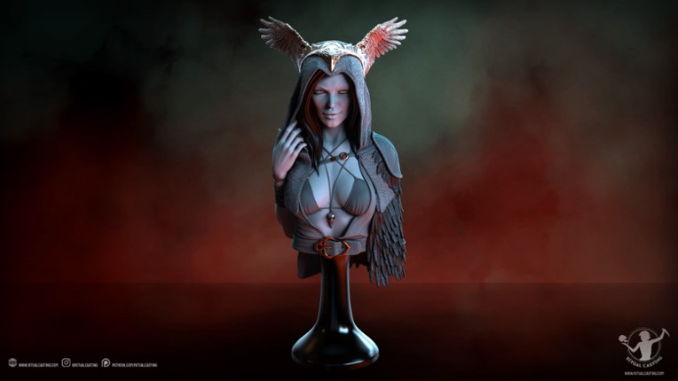 Ritual Casting December 2022 Cultist Exclusive - The Morrigan Bust Game Cover