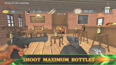 Bar Bottle Shoot Game Image