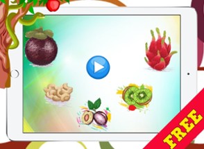 Fruit And Vegetable Matching - Pairs Game for Kids Image