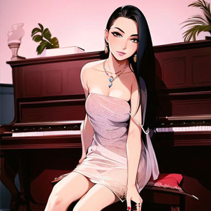 Piano Teacher See Through Game Cover