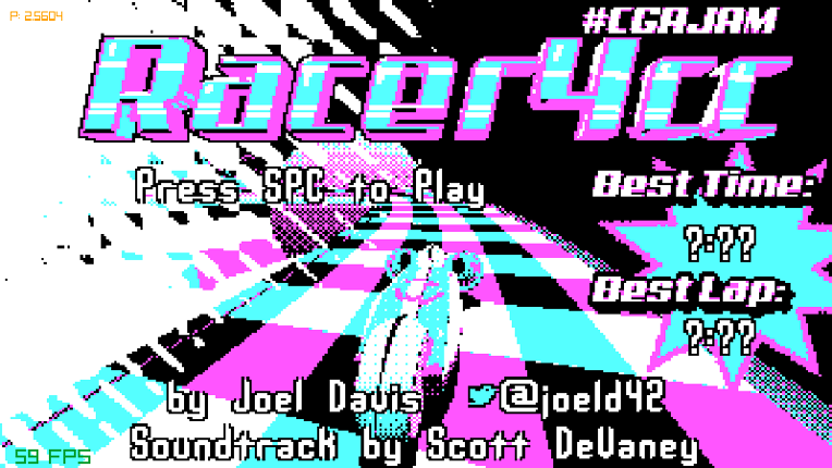 Racer4cc - CGAJAM Game Cover