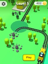 Track The Train 3D Image