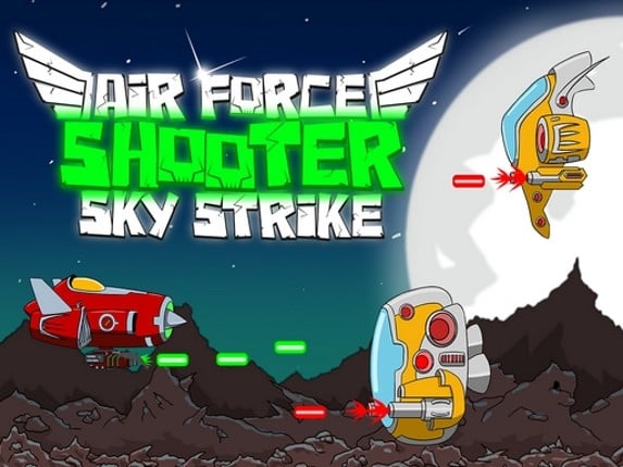 Air Force Shooter Sky Strike Game Cover