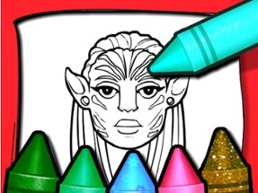 Avatar Coloring Book Image