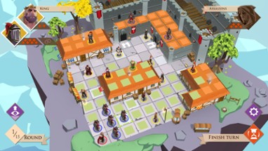 King and Assassins: The Board Game Image